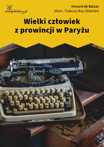 Honoré de Balzac, Stracone złudzenia,  Wielki człowiek z prowincji w Paryżu