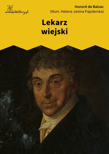 Honoré de Balzac, Lekarz wiejski