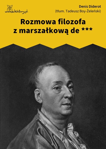 Rozmowa filozofa z marszałkową de ***