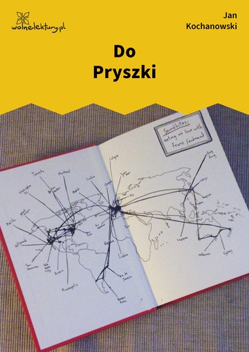 Jan Kochanowski, Fraszki, Księgi trzecie, Do Pryszki