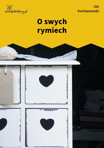 O swych rymiech