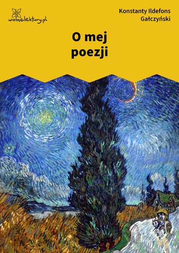 O mej poezji