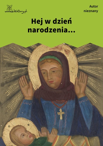 Hej w dzień narodzenia...