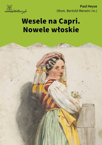 Wesele na Capri. Nowele włoskie