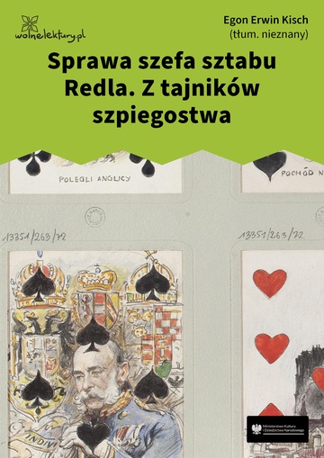 Egon Erwin Kisch, Sprawa szefa sztabu Redla. Z tajników szpiegostwa