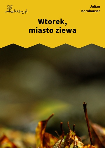 Julian Kornhauser, Zjadacze kartofli, Zjadacze kartofli, Wtorek, miasto ziewa