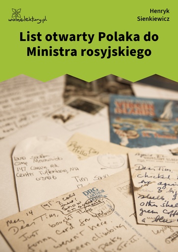 List otwarty Polaka do Ministra rosyjskiego