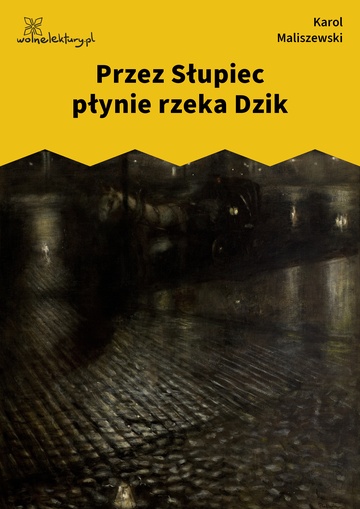 Karol Maliszewski, Zdania na wypadek, II. Liryka lokalna , Przez Słupiec płynie rzeka Dzik