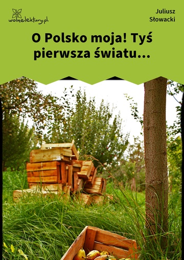 O Polsko moja! Tyś pierwsza światu...