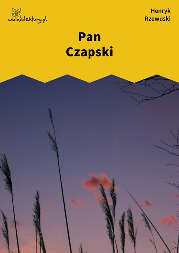 Pan Czapski