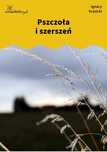 Ignacy Krasicki, Bajki i przypowieści, Pszczoła i szerszeń