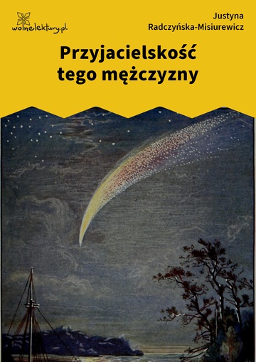 Justyna Radczyńska-Misiurewicz, Kometa zawraca, Przyjacielskość tego mężczyzny