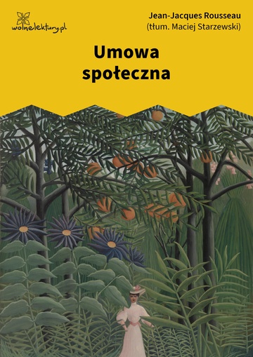 Jean-Jacques Rousseau, Umowa społeczna