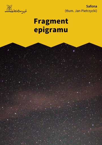 Fragment epigramu