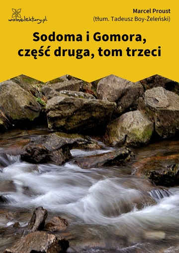 Marcel Proust, W poszukiwaniu straconego czasu, Sodoma i Gomora, Sodoma i Gomora, część druga, tom trzeci