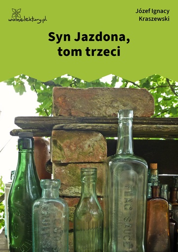 Józef Ignacy Kraszewski, Syn Jazdona, Syn Jazdona, tom trzeci