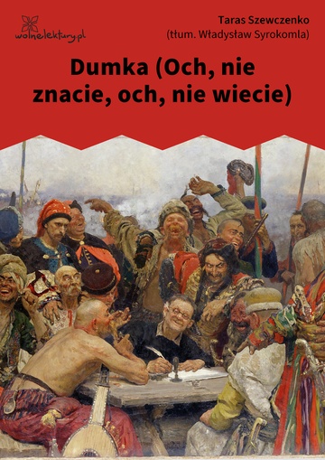 Dumka (Och, nie znacie, och, nie wiecie)