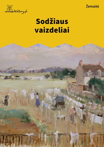 Julija Žemaitė, Sodžiaus vaizdeliai