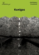 Józef Ignacy Kraszewski – Kunigas